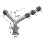 Schrader ventil for slangeløse hjul Last, Alcoa 32mm TR542