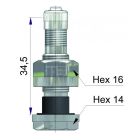 Schrader Alcoa ventil 40ms-00N