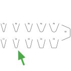 Schrader rilleblader C2 (W2) 20STK.IPK