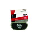 Tech slangelapp 100x50mm Oval